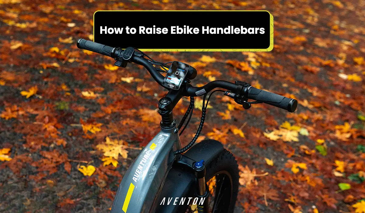 How to Raise Ebike Handlebars
