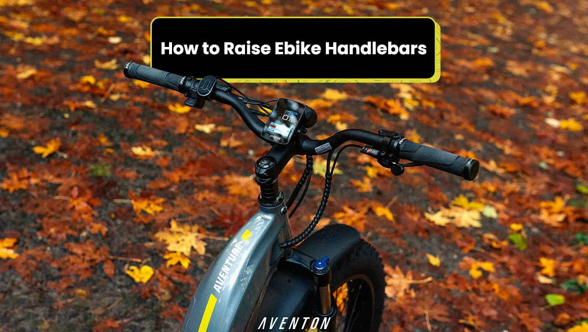 How to Raise Ebike Handlebars