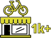 1,800+ Bike Shops