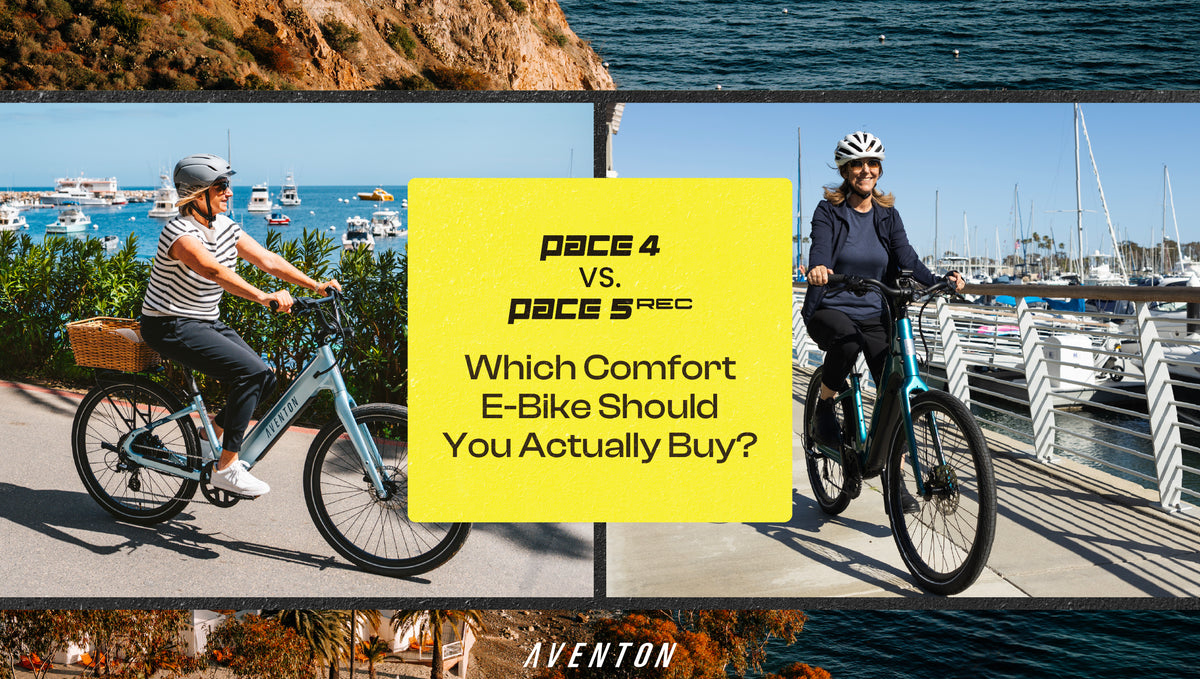 Aventon Pace 4 vs. Pace 5 REC: Which Comfort E-Bike Should You Actually Buy?