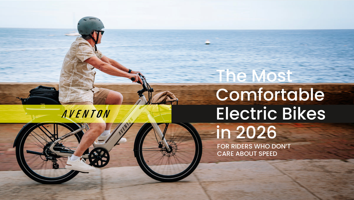 The Most Comfortable Electric Bikes in 2026 (For Riders Who Don't Care About Speed)