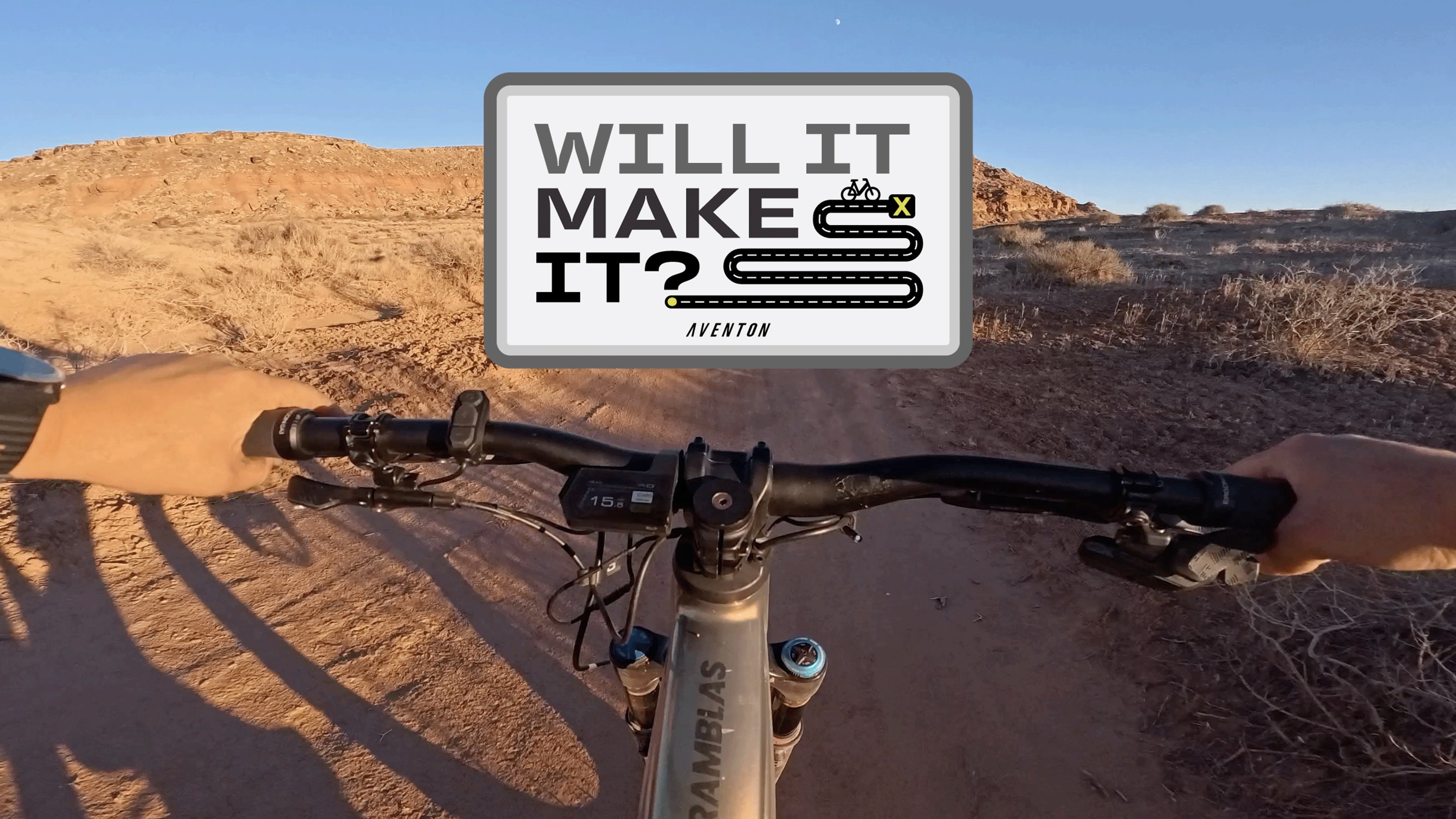 Aventon Ramblas With Only 20% Battery... Will It Make It?