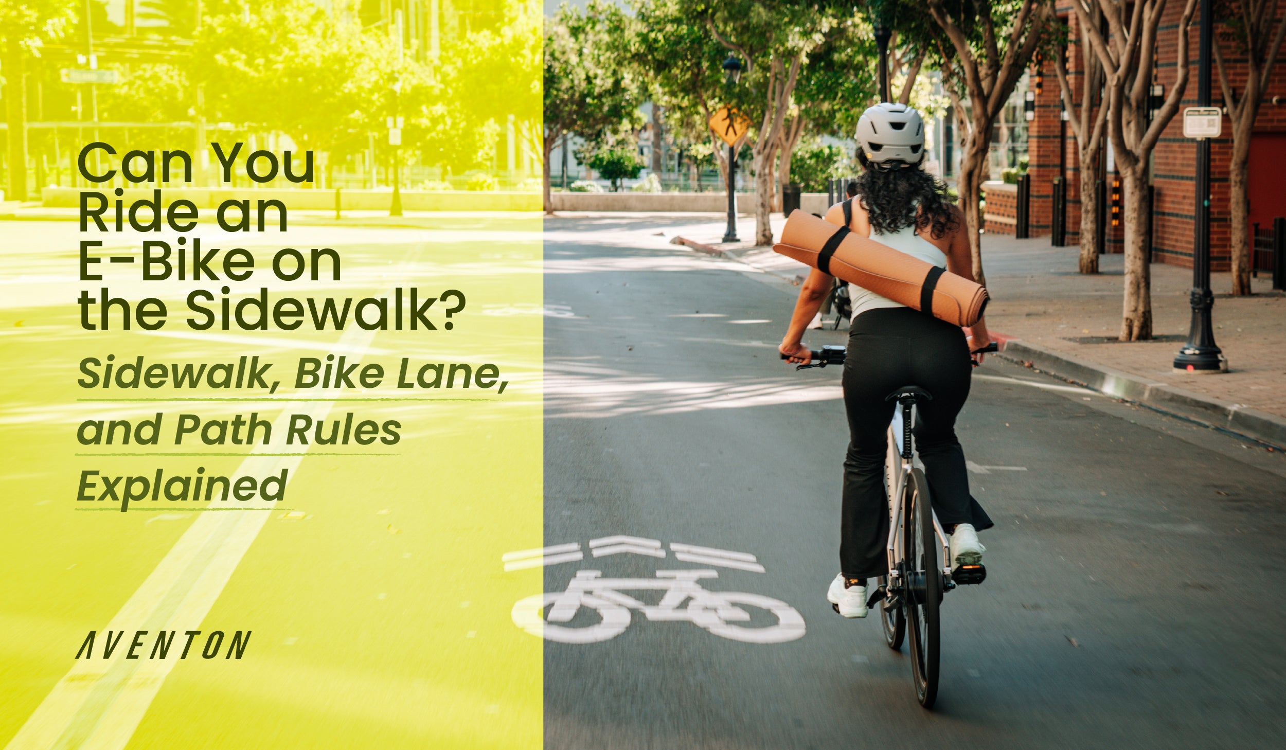 Can You Ride an E-Bike on the Sidewalk? Sidewalk, Bike Lane, and Path Rules Explained