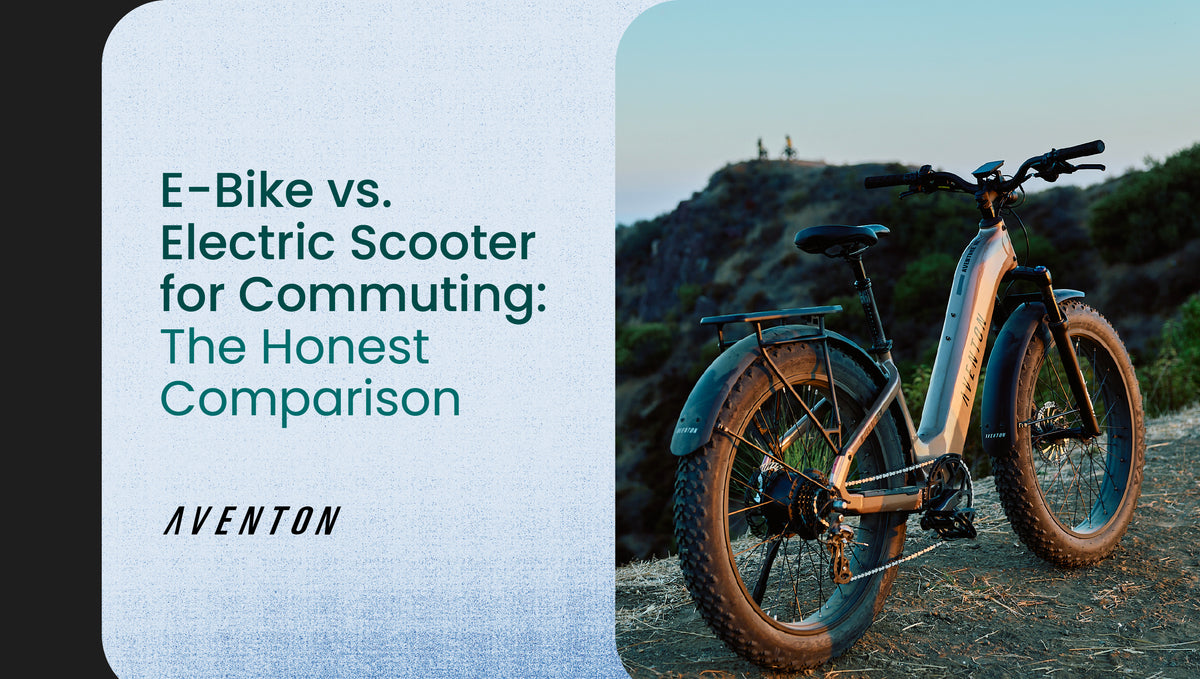 E-Bike vs. Electric Scooter for Commuting: The Honest Comparison