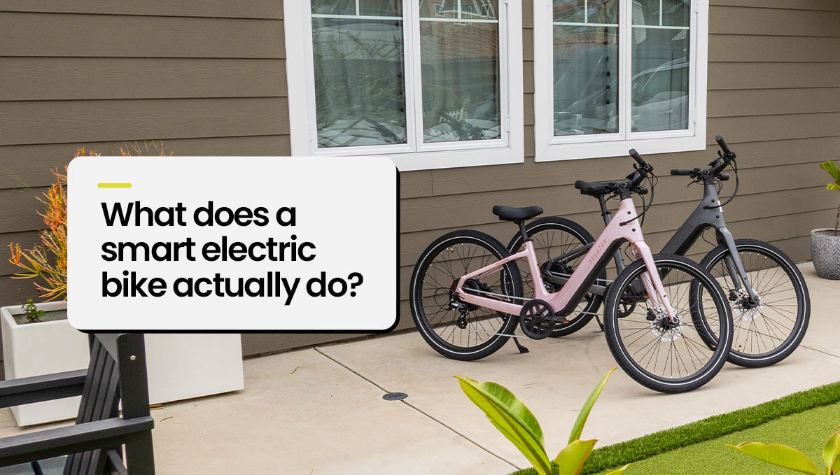 What does a smart electric bike actually do?