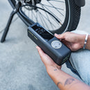Aventon Fanttik Portable Air Pump, pumping up a bike tire X8 Apex SKUs: OAC001