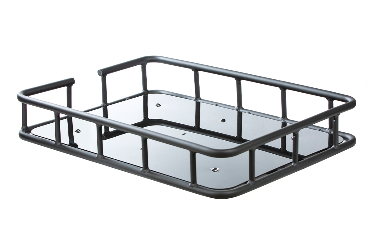 Rear top rack basket