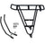 Aventure Rear Rack Disassembled - Black